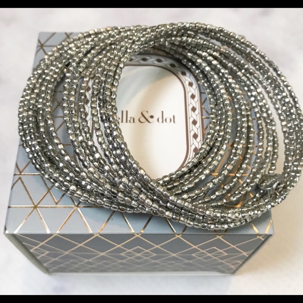 Stella & Dot Bardot Bracelet - silver